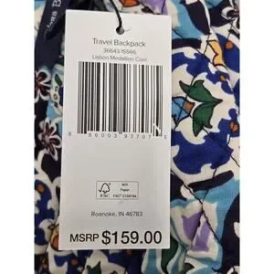 Vera Bradley | Bags | Vera Bradley Nwt Travel Backpack  display picture 1